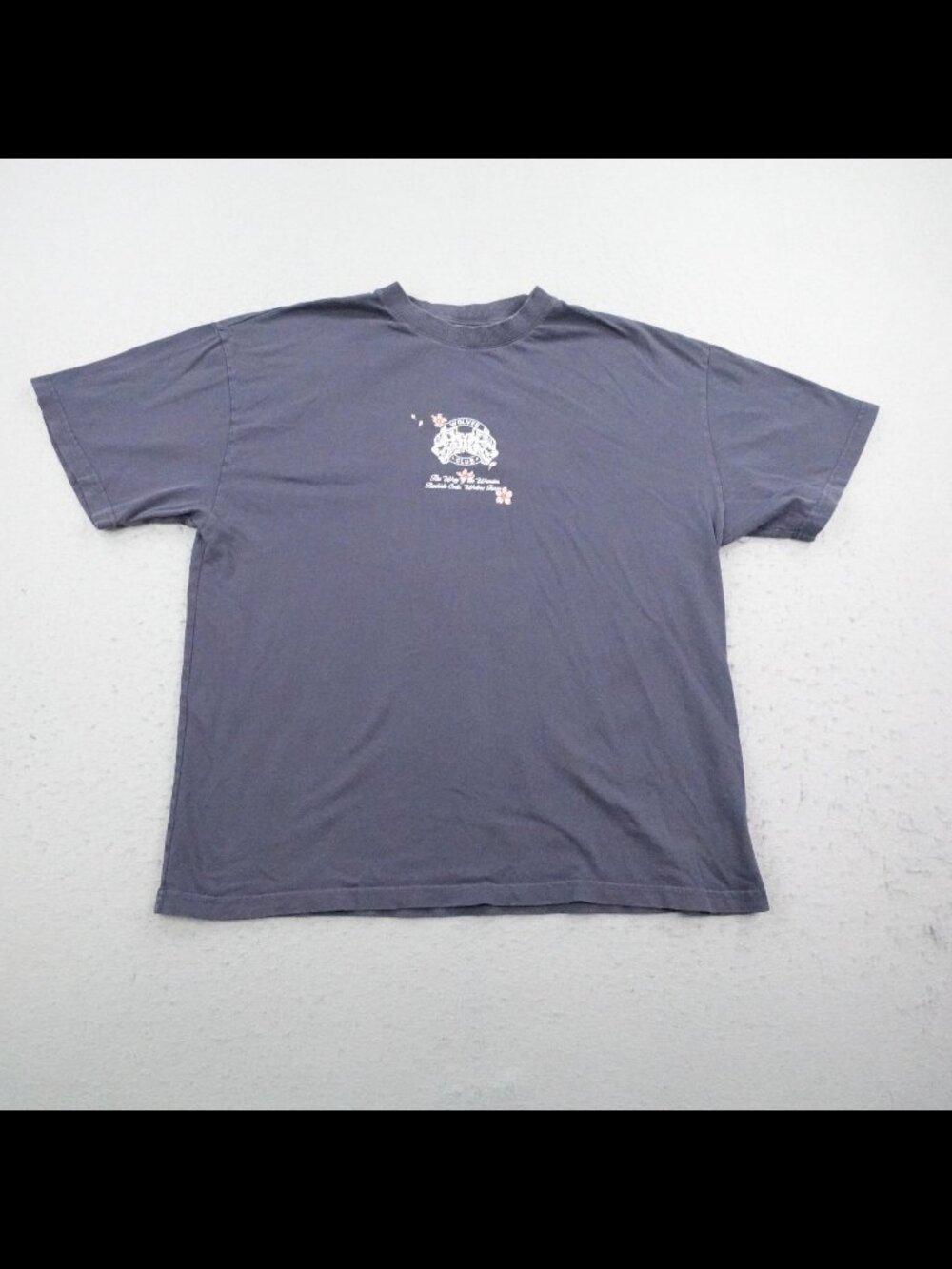 Darc Sport Shirt Mens Large Blue Wolves Bushido Code Athletic Workout Gym Limted